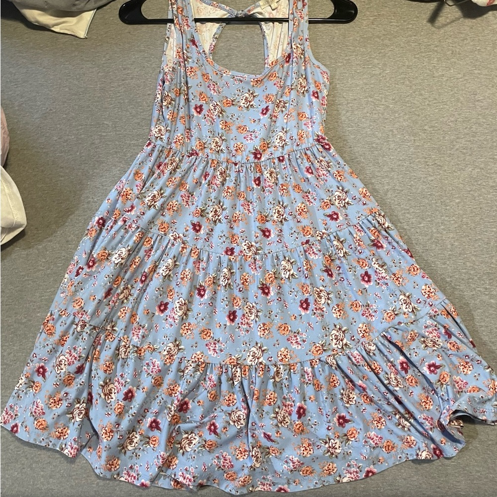 Floral babydoll dress